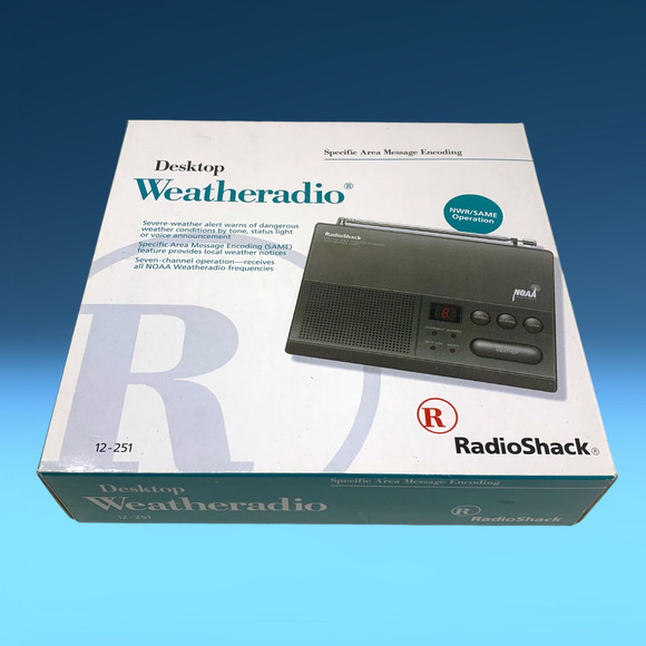 Radio Shack 12-251 Weatheradio Alert NOAA Weather Radio Fully Tested *VIDEO* - Picture 5 of 8